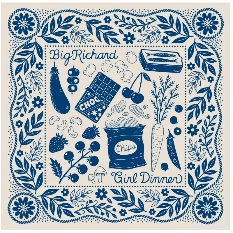 ‘Girl Dinner’ Bandana