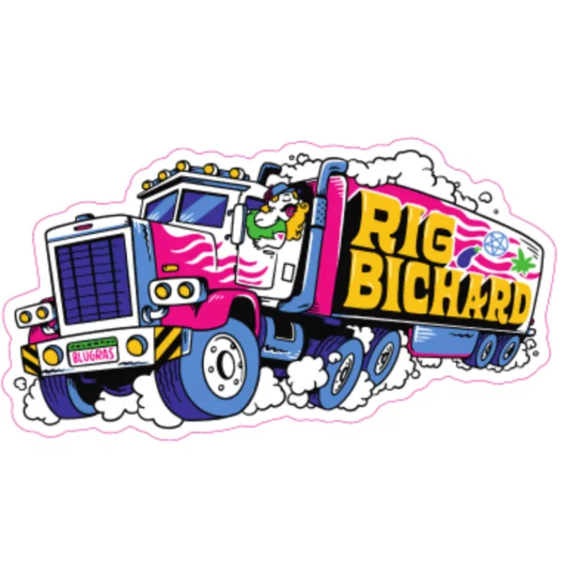 ‘Rig Bichard’ trucking sticker